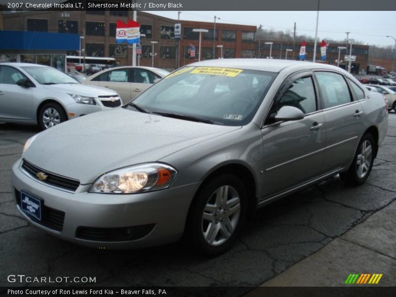 Silverstone Metallic / Ebony Black 2007 Chevrolet Impala LT