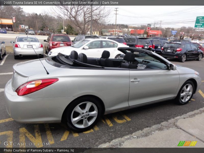 Lunar Mist Silver Metallic / Dark Stone 2005 Toyota Solara SE V6 Convertible