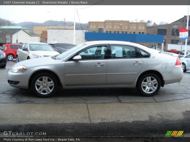 Silverstone Metallic / Ebony Black 2007 Chevrolet Impala LT