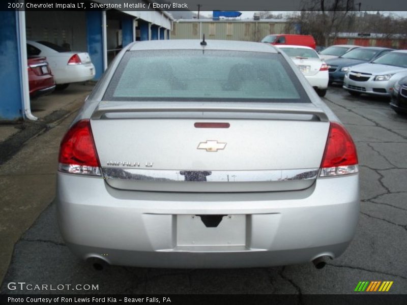 Silverstone Metallic / Ebony Black 2007 Chevrolet Impala LT