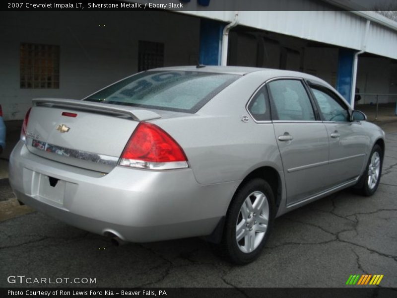 Silverstone Metallic / Ebony Black 2007 Chevrolet Impala LT