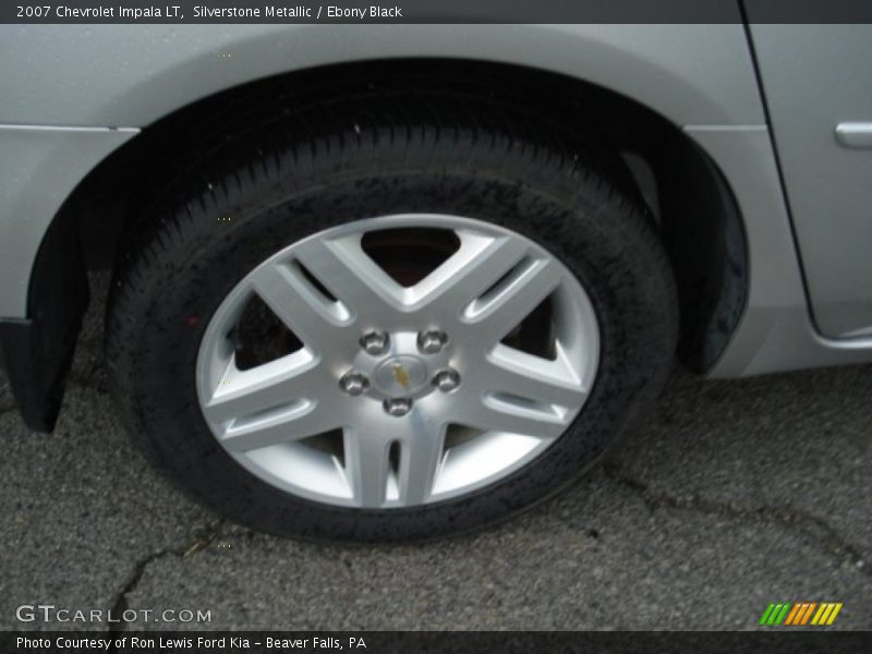 Silverstone Metallic / Ebony Black 2007 Chevrolet Impala LT