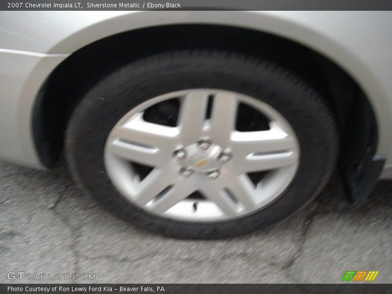 Silverstone Metallic / Ebony Black 2007 Chevrolet Impala LT