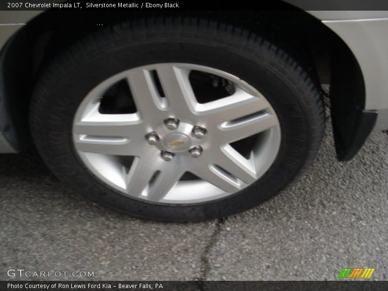 Silverstone Metallic / Ebony Black 2007 Chevrolet Impala LT