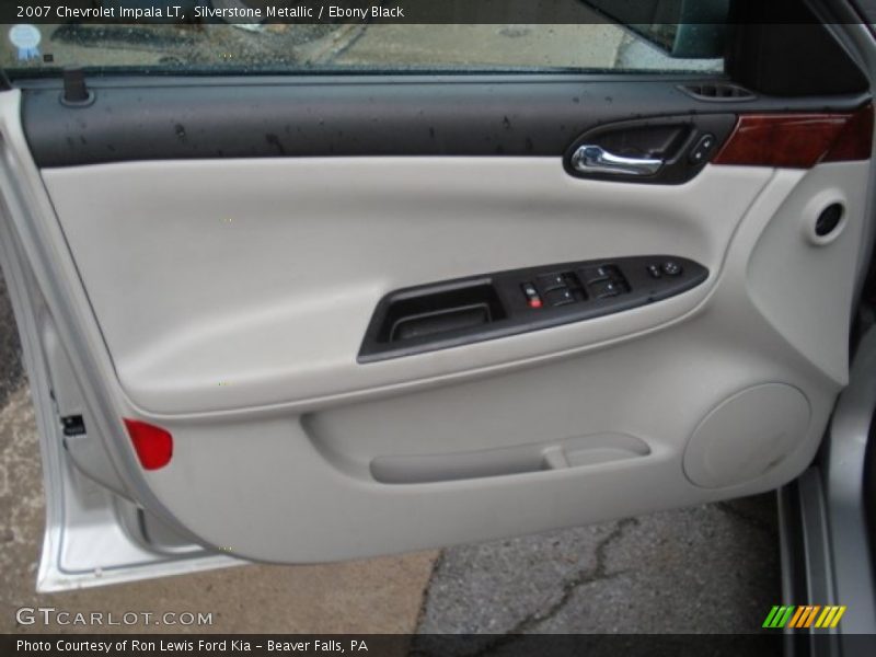 Silverstone Metallic / Ebony Black 2007 Chevrolet Impala LT
