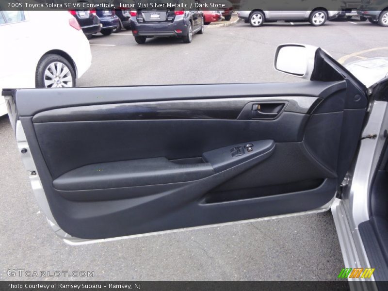 Lunar Mist Silver Metallic / Dark Stone 2005 Toyota Solara SE V6 Convertible