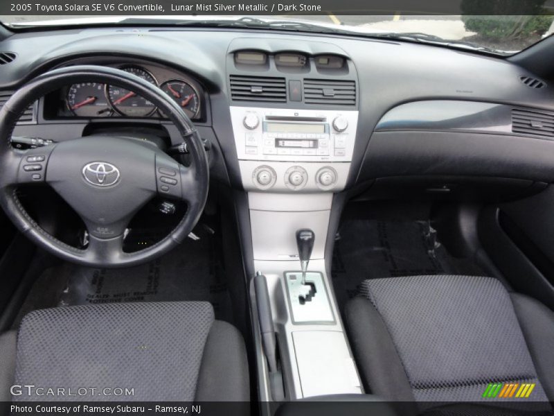 Lunar Mist Silver Metallic / Dark Stone 2005 Toyota Solara SE V6 Convertible