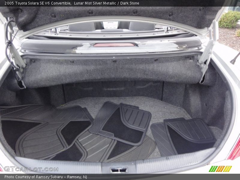 Lunar Mist Silver Metallic / Dark Stone 2005 Toyota Solara SE V6 Convertible