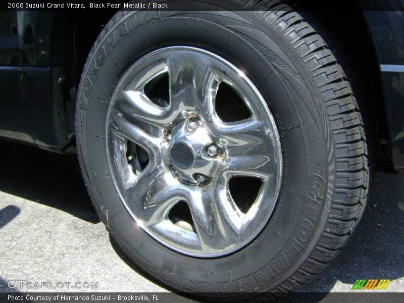 Black Pearl Metallic / Black 2008 Suzuki Grand Vitara