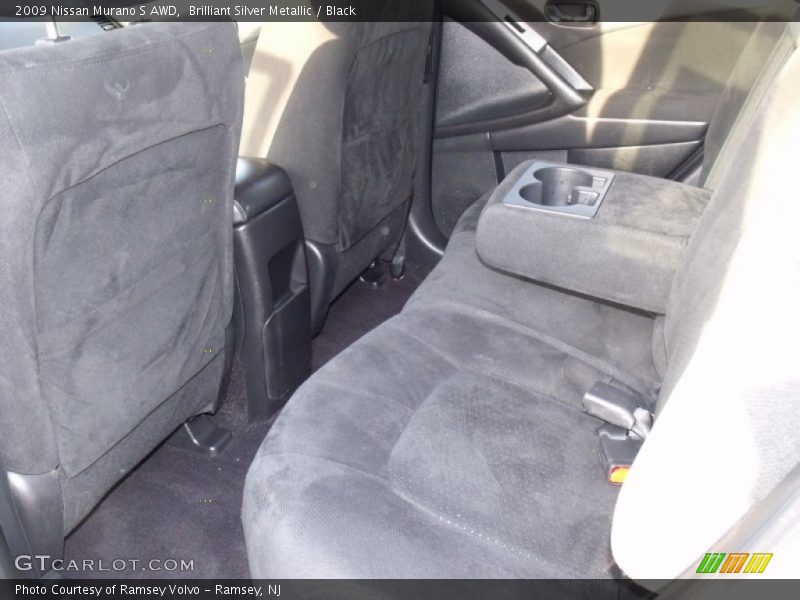 Brilliant Silver Metallic / Black 2009 Nissan Murano S AWD