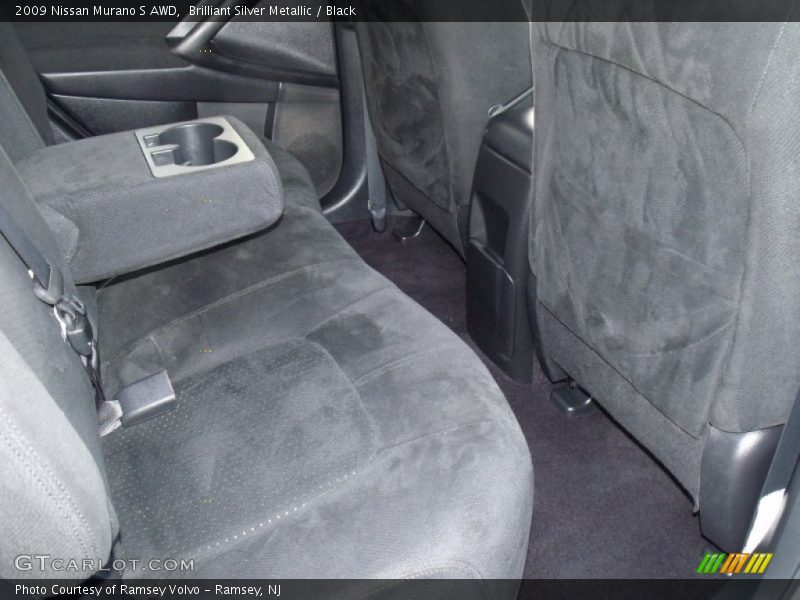 Brilliant Silver Metallic / Black 2009 Nissan Murano S AWD