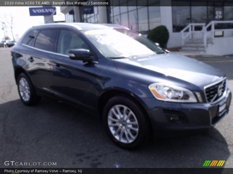 Barents Blue Metallic / Sandstone 2010 Volvo XC60 T6 AWD