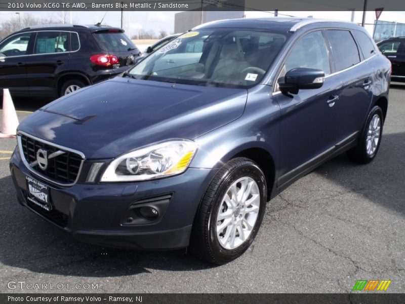 Barents Blue Metallic / Sandstone 2010 Volvo XC60 T6 AWD