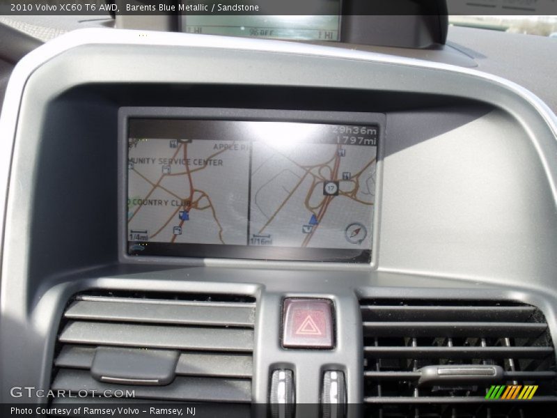 Barents Blue Metallic / Sandstone 2010 Volvo XC60 T6 AWD