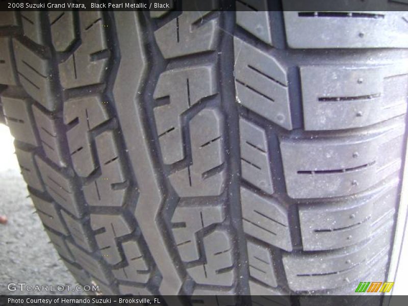 Black Pearl Metallic / Black 2008 Suzuki Grand Vitara