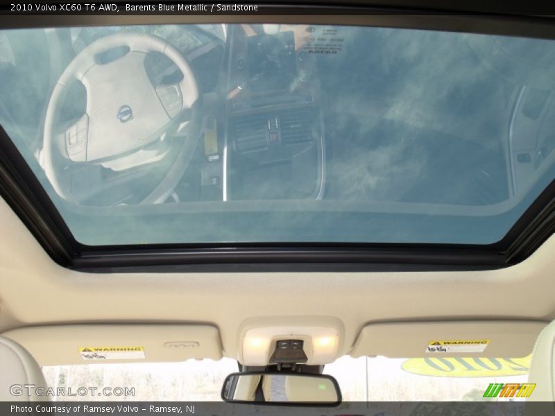 Barents Blue Metallic / Sandstone 2010 Volvo XC60 T6 AWD