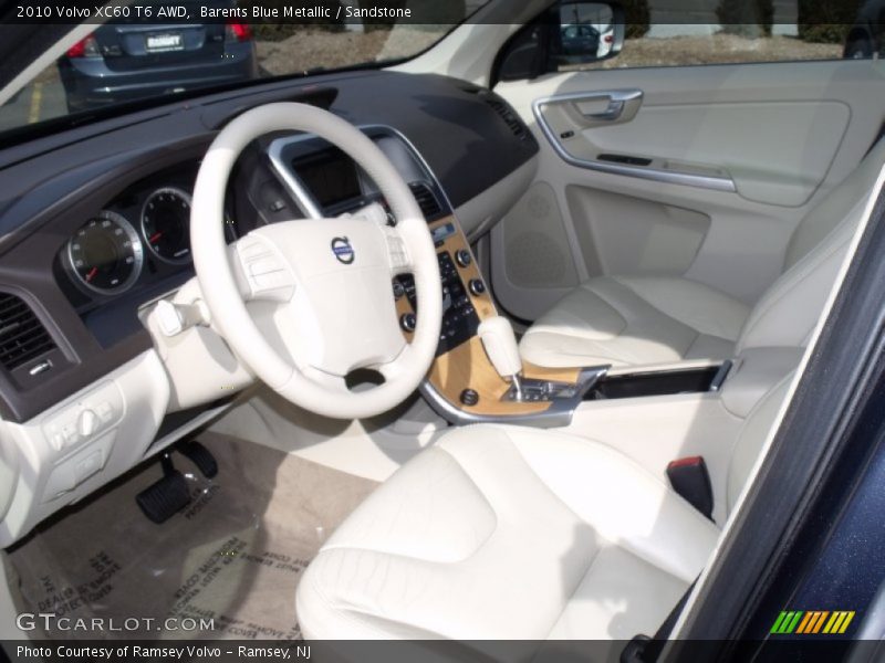 Barents Blue Metallic / Sandstone 2010 Volvo XC60 T6 AWD