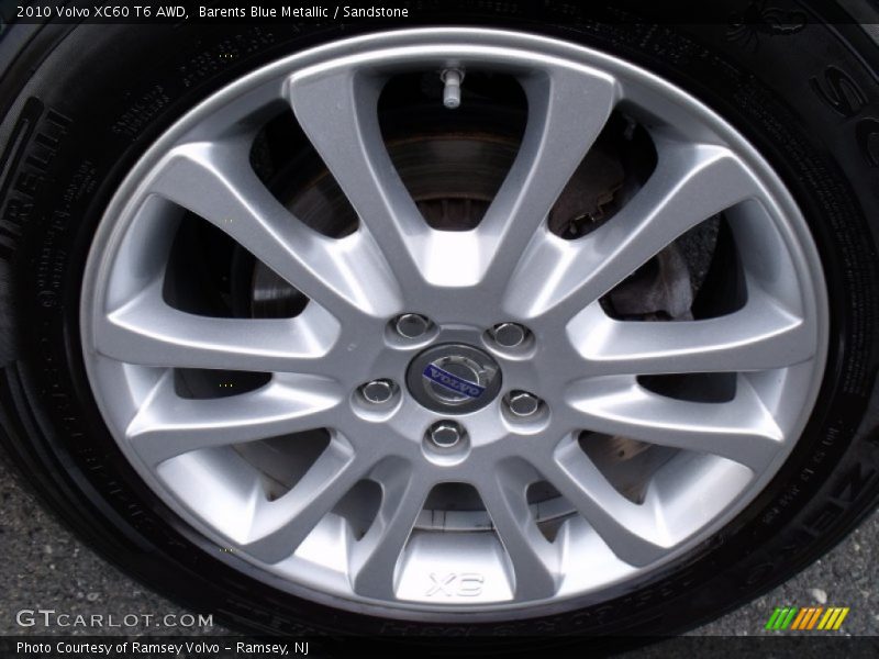 Barents Blue Metallic / Sandstone 2010 Volvo XC60 T6 AWD
