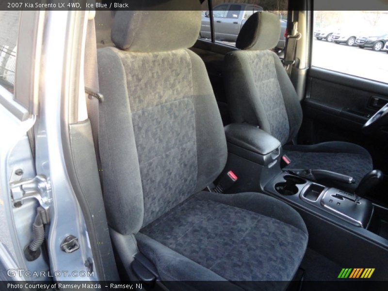 Ice Blue / Black 2007 Kia Sorento LX 4WD