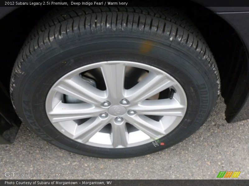 Deep Indigo Pearl / Warm Ivory 2012 Subaru Legacy 2.5i Premium