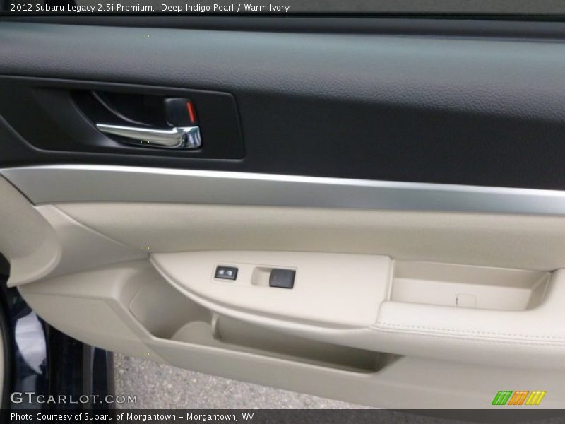 Deep Indigo Pearl / Warm Ivory 2012 Subaru Legacy 2.5i Premium