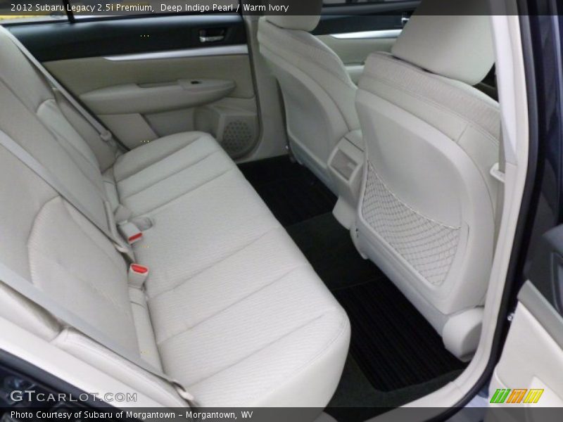 Deep Indigo Pearl / Warm Ivory 2012 Subaru Legacy 2.5i Premium