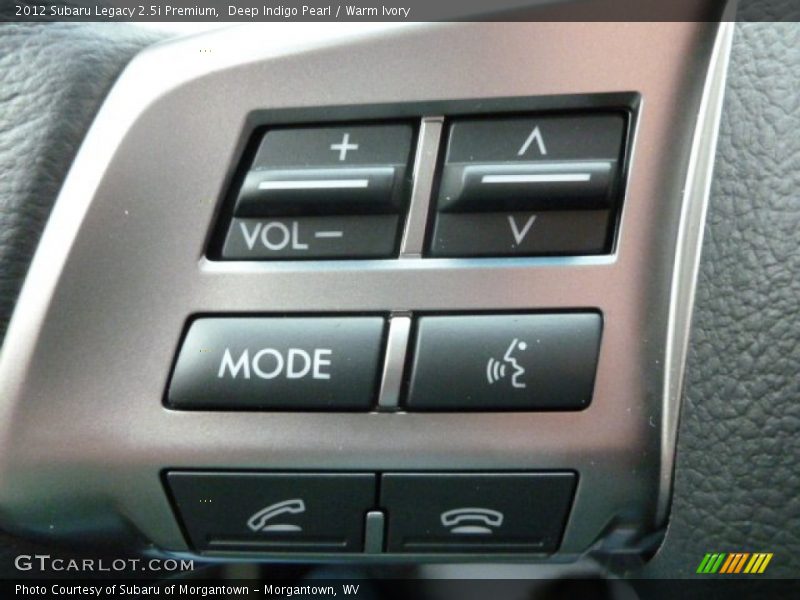 Deep Indigo Pearl / Warm Ivory 2012 Subaru Legacy 2.5i Premium