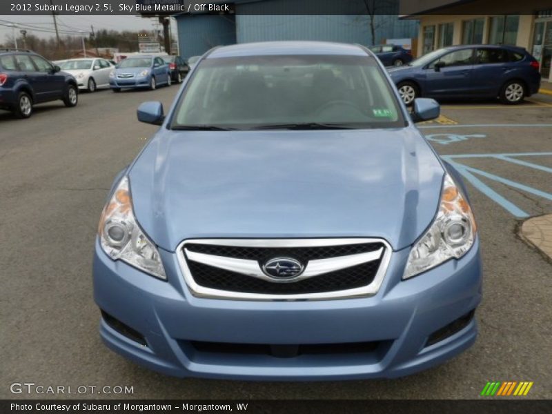 Sky Blue Metallic / Off Black 2012 Subaru Legacy 2.5i