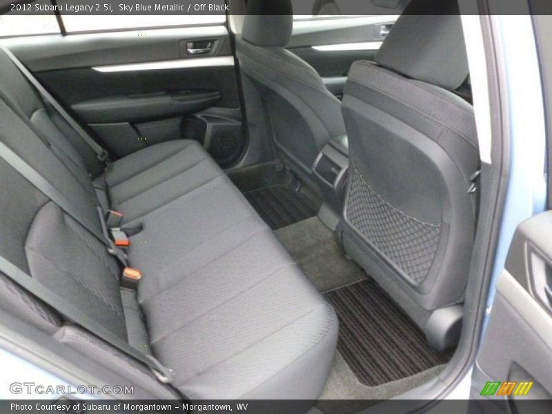 Sky Blue Metallic / Off Black 2012 Subaru Legacy 2.5i