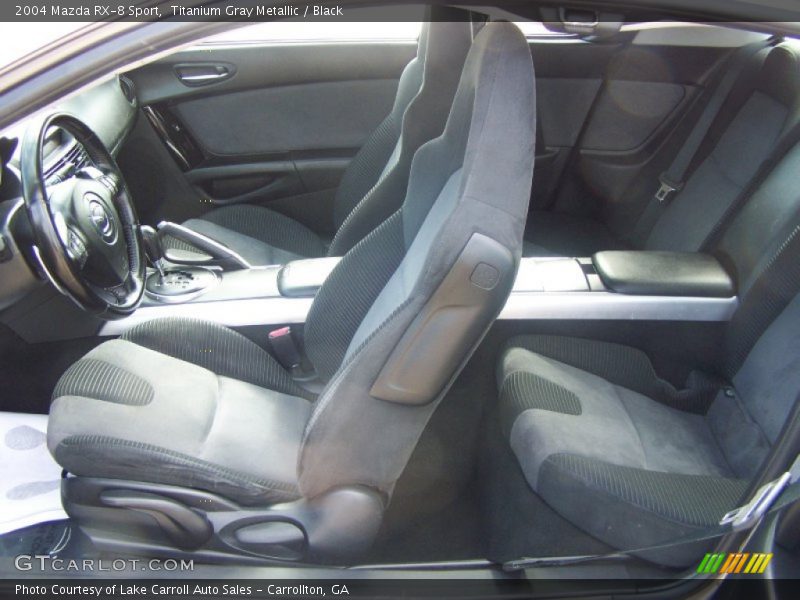 Titanium Gray Metallic / Black 2004 Mazda RX-8 Sport