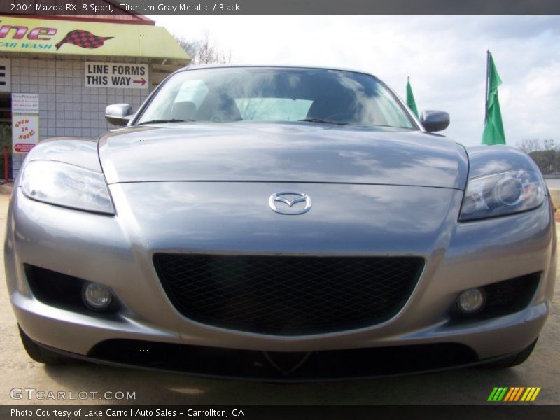 Titanium Gray Metallic / Black 2004 Mazda RX-8 Sport