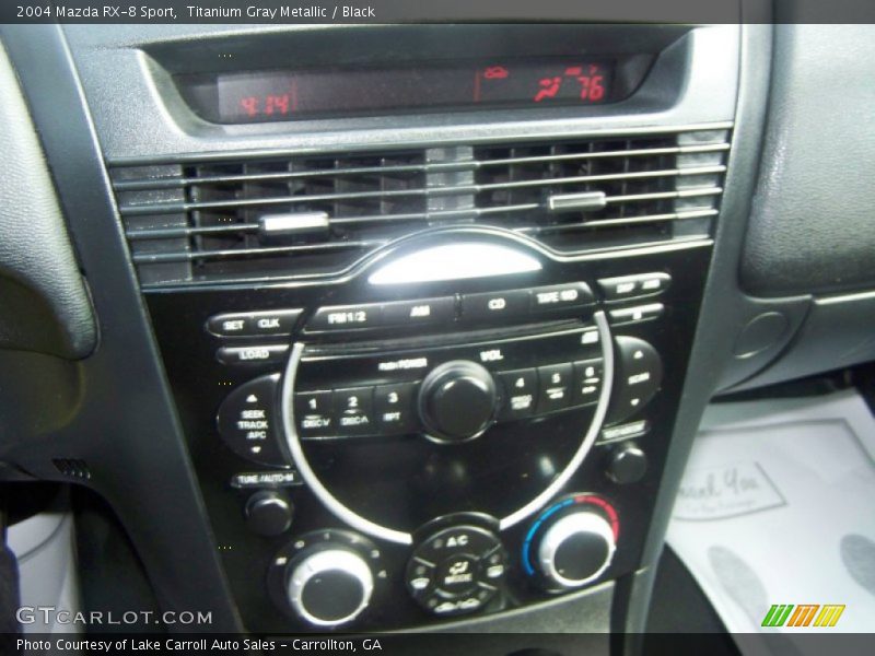 Titanium Gray Metallic / Black 2004 Mazda RX-8 Sport