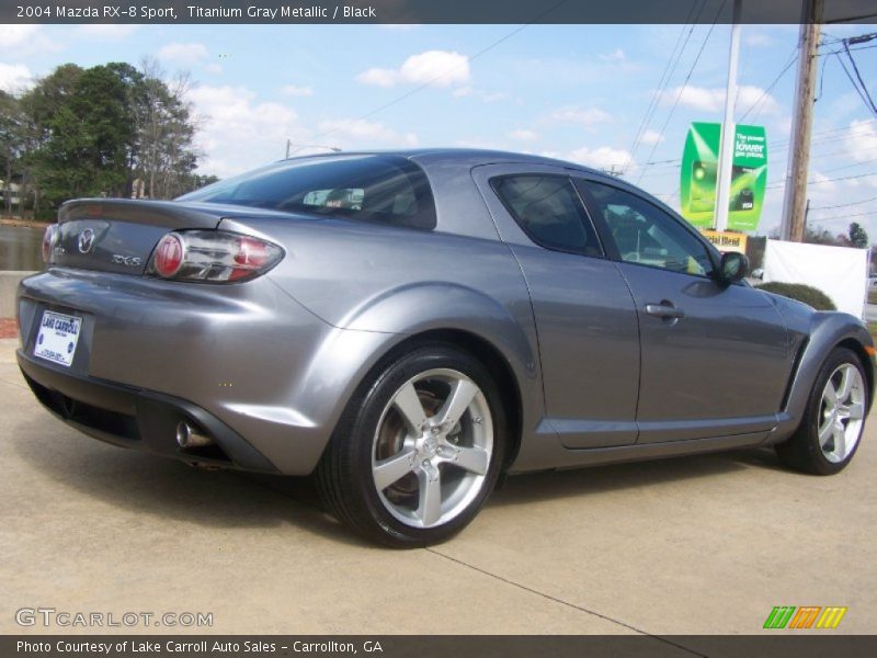 Titanium Gray Metallic / Black 2004 Mazda RX-8 Sport