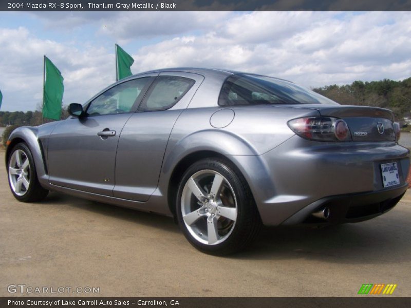 Titanium Gray Metallic / Black 2004 Mazda RX-8 Sport