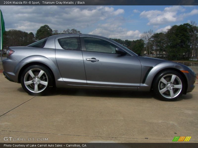 Titanium Gray Metallic / Black 2004 Mazda RX-8 Sport