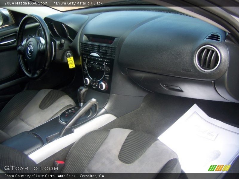 Titanium Gray Metallic / Black 2004 Mazda RX-8 Sport
