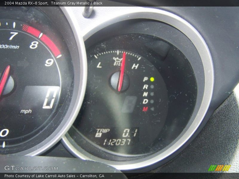Titanium Gray Metallic / Black 2004 Mazda RX-8 Sport