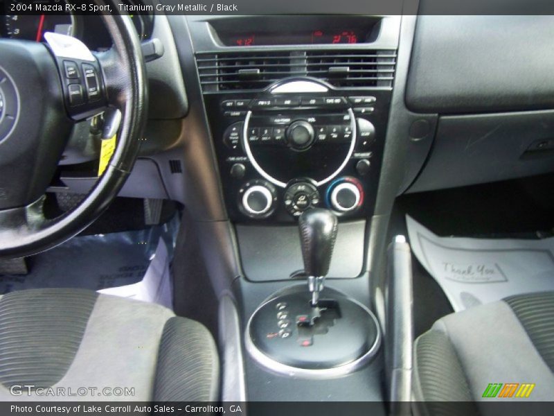 Titanium Gray Metallic / Black 2004 Mazda RX-8 Sport