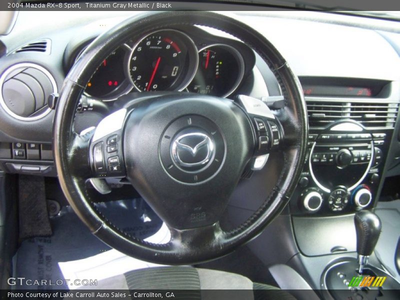 Titanium Gray Metallic / Black 2004 Mazda RX-8 Sport