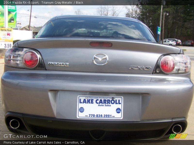 Titanium Gray Metallic / Black 2004 Mazda RX-8 Sport