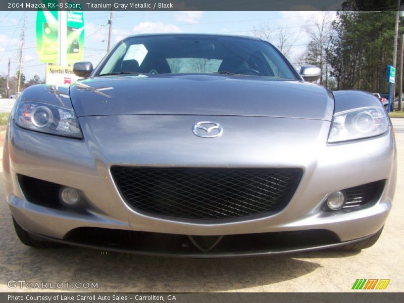 Titanium Gray Metallic / Black 2004 Mazda RX-8 Sport