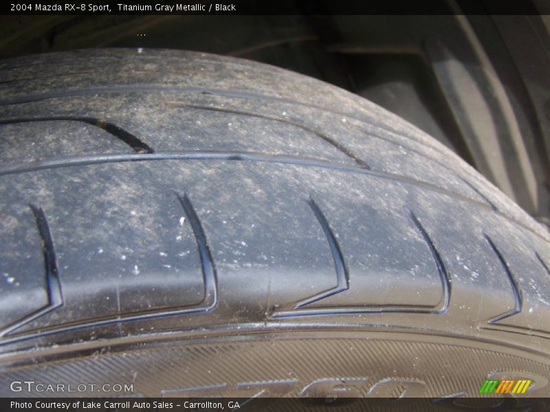 Titanium Gray Metallic / Black 2004 Mazda RX-8 Sport