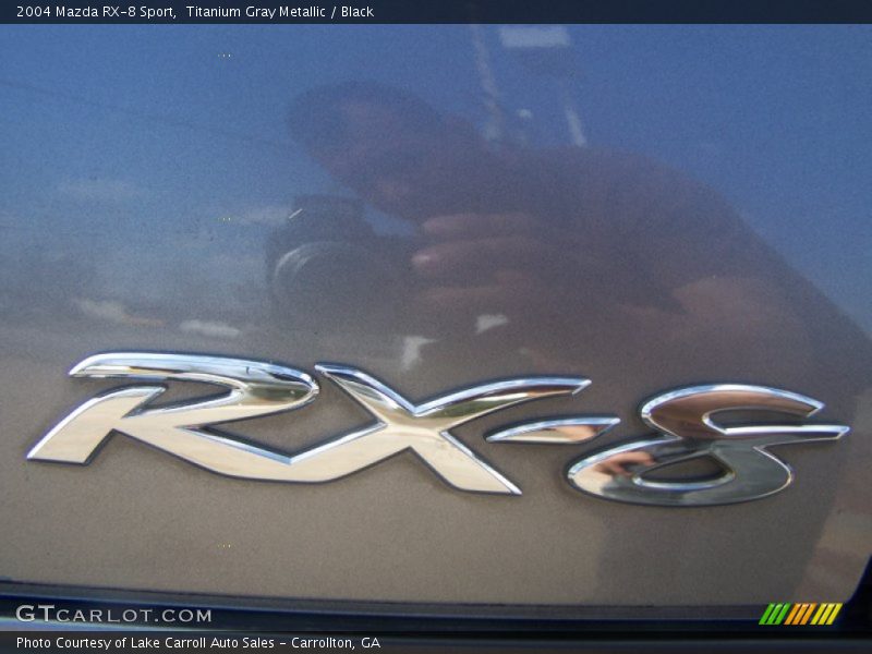 Titanium Gray Metallic / Black 2004 Mazda RX-8 Sport