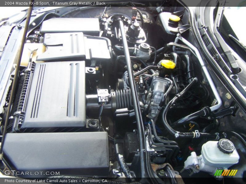 Titanium Gray Metallic / Black 2004 Mazda RX-8 Sport