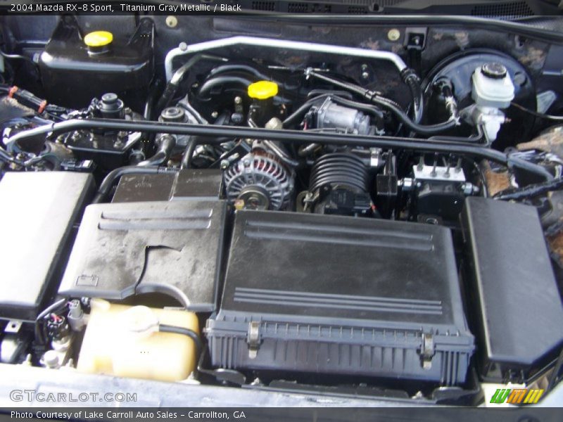 Titanium Gray Metallic / Black 2004 Mazda RX-8 Sport