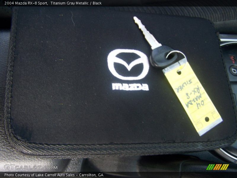 Titanium Gray Metallic / Black 2004 Mazda RX-8 Sport