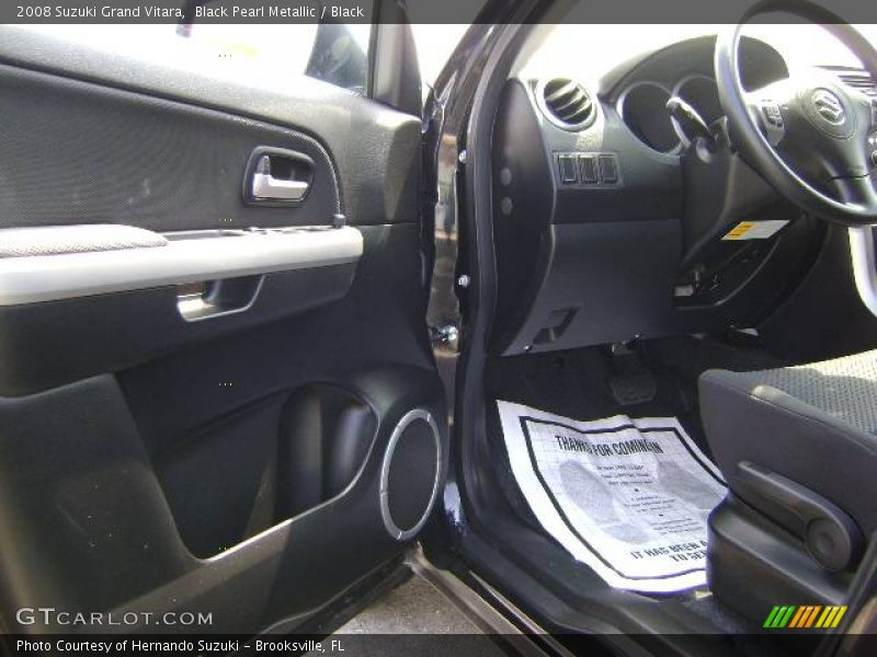 Black Pearl Metallic / Black 2008 Suzuki Grand Vitara