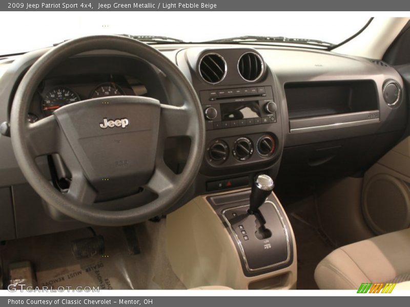 Jeep Green Metallic / Light Pebble Beige 2009 Jeep Patriot Sport 4x4