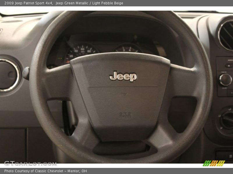 Jeep Green Metallic / Light Pebble Beige 2009 Jeep Patriot Sport 4x4