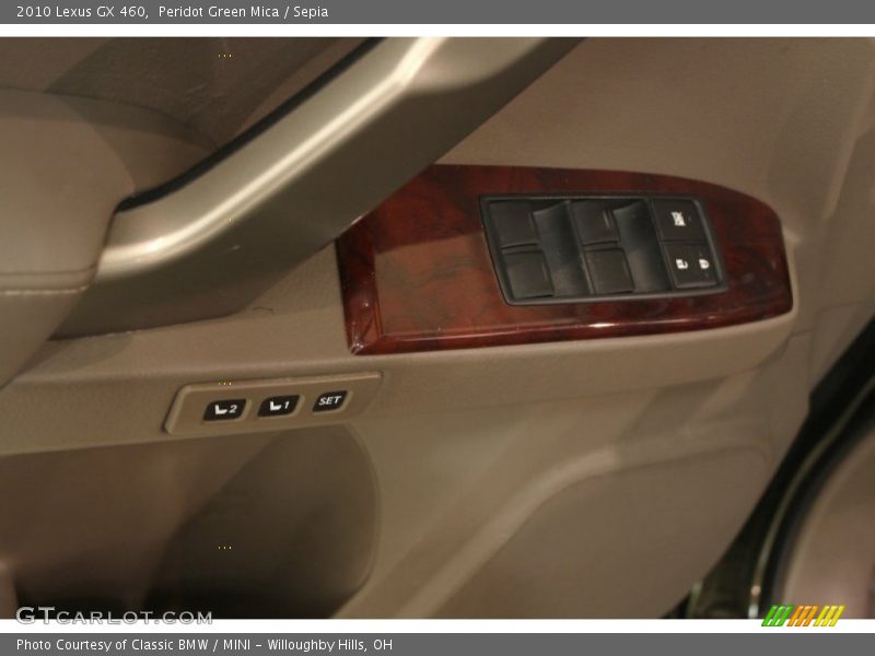 Peridot Green Mica / Sepia 2010 Lexus GX 460
